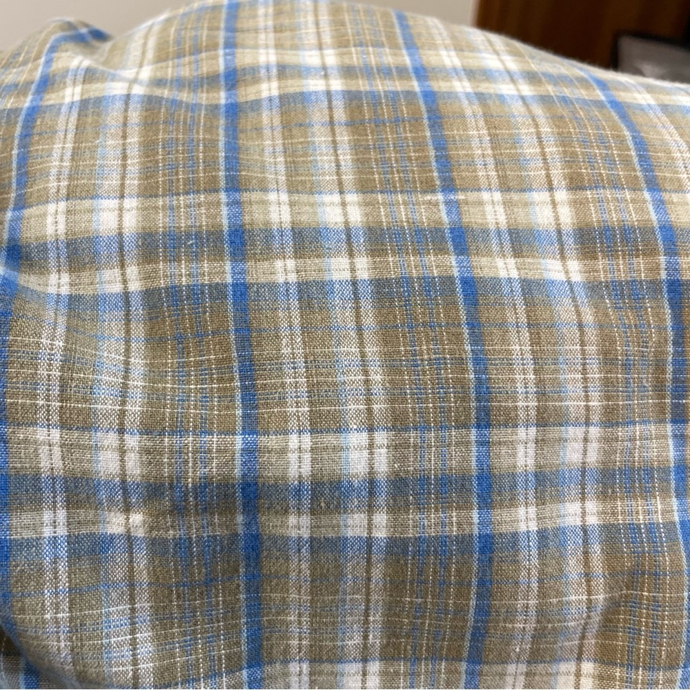 UNIONBAY Plaid Bermuda Shorts in Brown and Blue - Picture 8 of 15